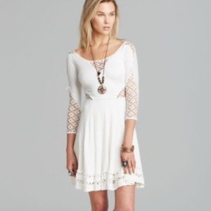 Free people to the point lace dress